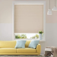 Cellular Blinds Cordless Shades for Windows Single Cell Shade - Provide Priva...
