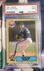 1987 TOPPS #757 NOLAN RYAN PSA 9 MINT HOF