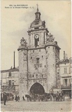 CPA - CHARENTE-MARITIME - LA ROCHELLE, Porte de la Grosse Horloge (852)