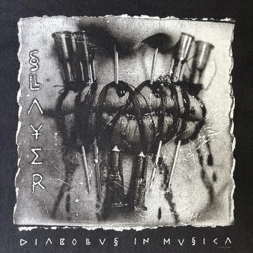 98’ Slayer Diabolus in Musica Shirt Mens XL Vintage vintage concert t-shirt, vintage, size XL, single stitch, B+ condition