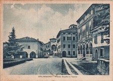 Pordenone Spilimbergo piazza Duomo e Teatro   F. Grande  spedita franc. asp.