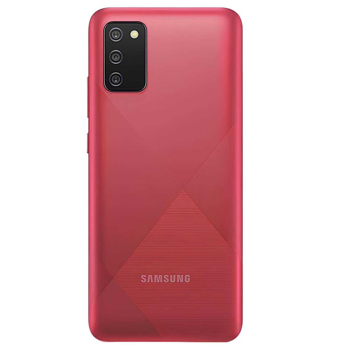 Coque Galaxy A02s rouge ultra mince idéale pour glisser dans la poche