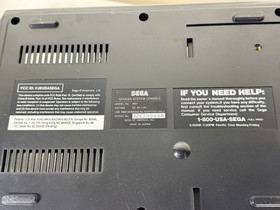 Sega Genesis Model 1 Console Bundle Power Clutch 2 Controllers 3 Games