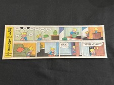 #Q18a HI AND LOIS by Mort Walker Sunday Quarter Page Strip June 10, 1984