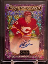 2024-25 OPC Platinum Rookie Violet Pixels Auto Yan Kuznetsov #27/65