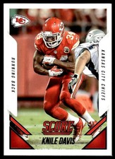2015 Score Knile Davis Kansas City Chiefs #221