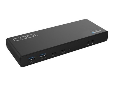 CODi Dual USB-C 4K Universal Docking Station (a01200)