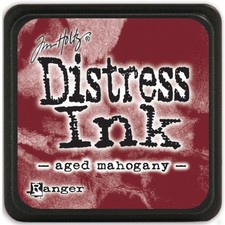 Distress Mini Ink Pad Aged Mahogany