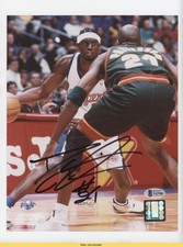 BAS Authenticated Darius Miles Beckett Auth Sticker Auto 3c7