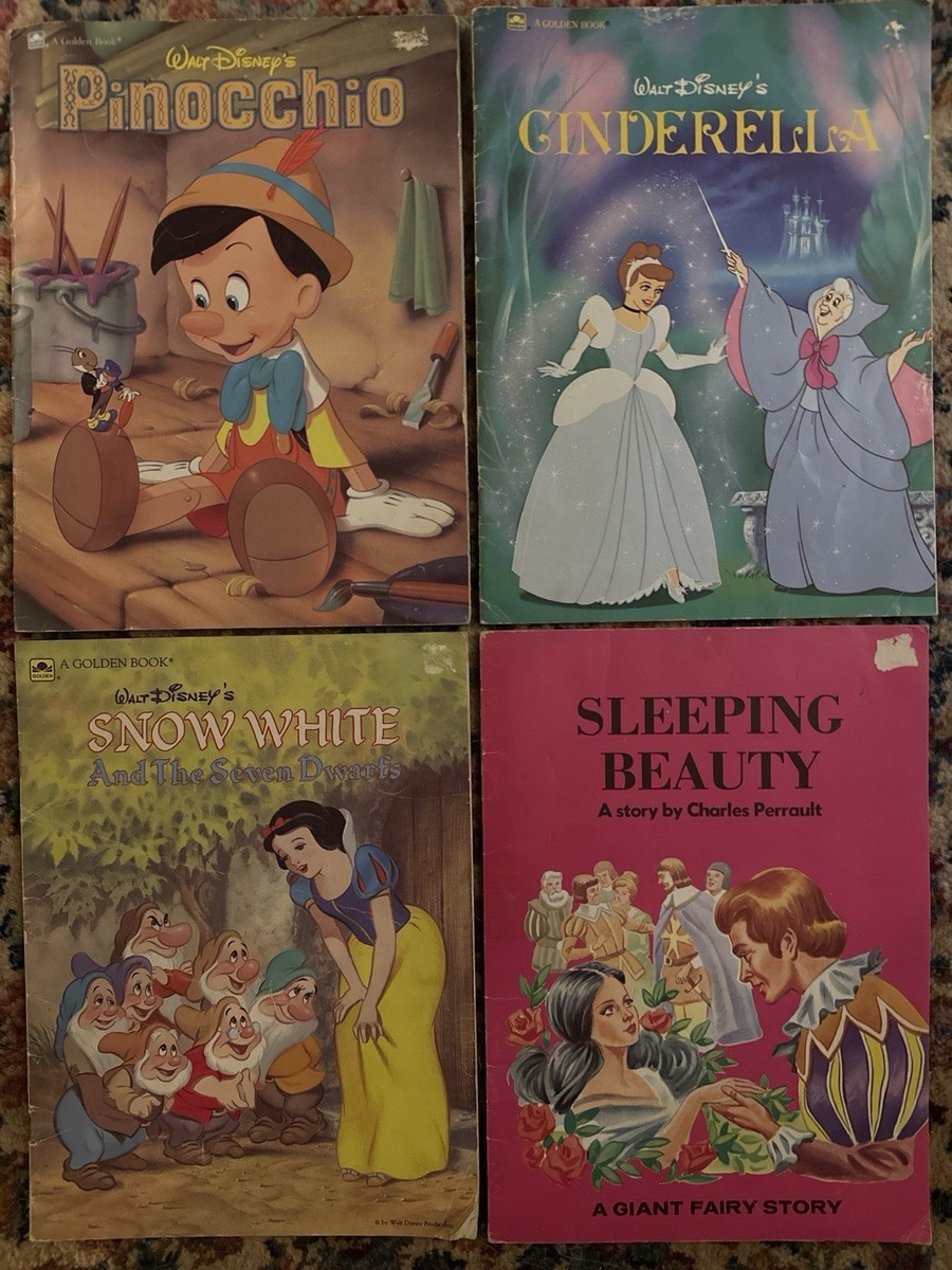 Vintage Disney & Classic Fairy Tale Oversized Children's Books