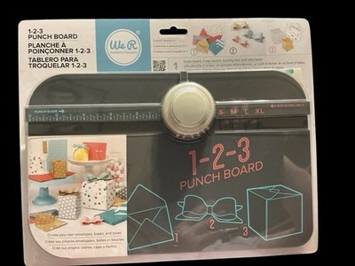 We R Memory Keepers 662530 123 Punch Board Brand New