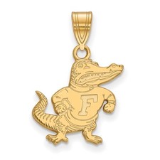14k Yellow Gold Gold University of Florida Gator Medium Pendant