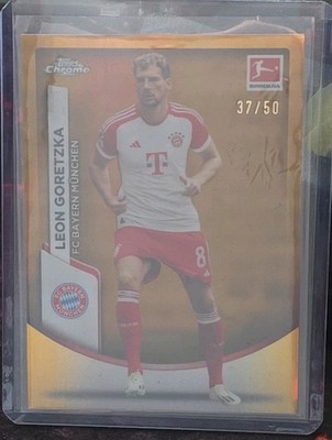 2023-24 Topps Chrome Bundesliga Sapphire Edition - Leon Goretzka #81 Gold /50