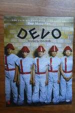 DEVO"Best Film"2025 Billboard Movie Music Mag.PROMO Poster Ad-Awesome !