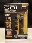 MicroTouch SOLO Titanium Grooming Beard & Full Body TRIMMER for Men - New In Box