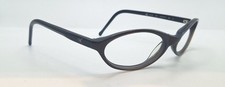 Vintage Calvin Klein CK4016 Black Brown Oval Sunglasses FRAMES ONLY