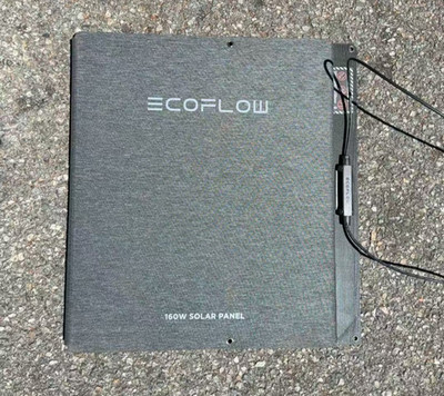 EcoFlow 160W Portable Solar Panel for Power Station IP68 25% conver efficiency