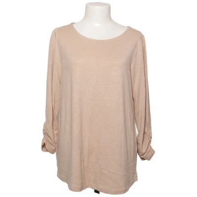 Susan Graver, Strickpullover, Größe: M, Beige #k10