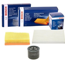 BOSCH POLLEN- LUFT- ÖL-FILTER PAKET passend für Nissan Qashqai / Qashqai +2