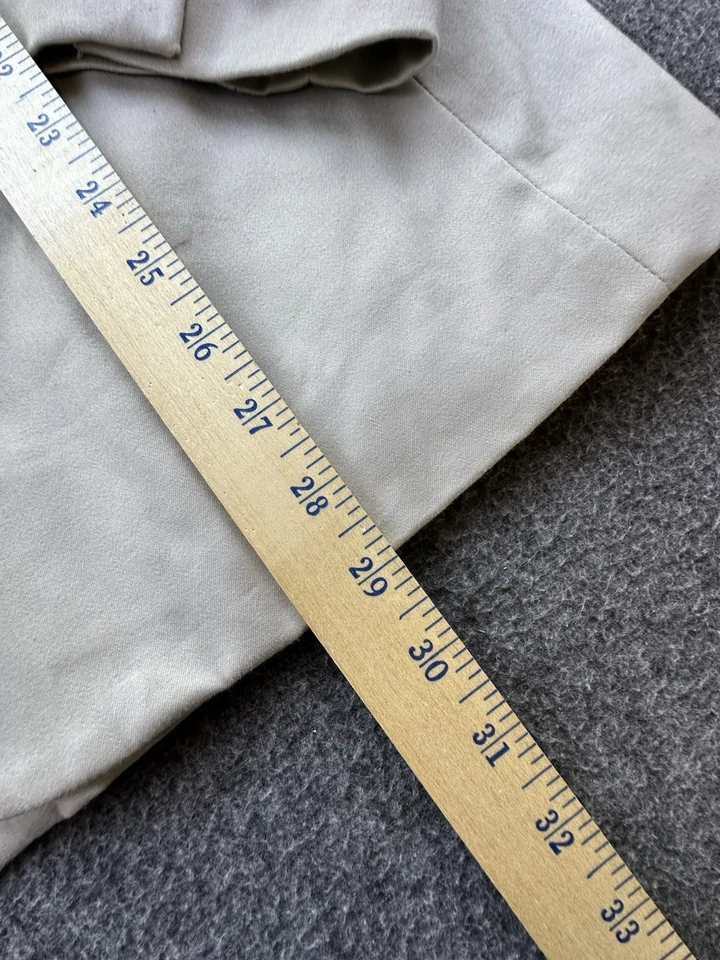 Structure Blazer Mens Large Beige Slim Fit Sport Coat Jacket Core Sateen New - Image 4 of 4