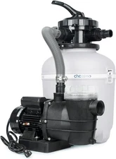 13” Sand Filter Pump 2500GPH 1/3HP 6-Way Valve Above Ground Pool