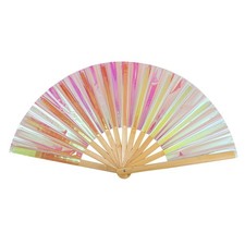 Faltbarer Handfächer Großer Tragbarer Ventilator Holographischer Ventilator...