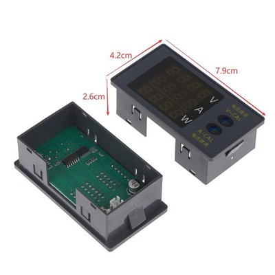 Four-Digit Digital Voltmeter DC 0 100V Voltage And Current May Be Fine-tuned