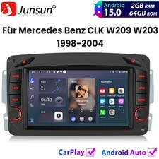 Für Mercedes Benz CLK W209 W203 1998-2004 2+64GB Autoradio Carplay GPS Navi DAB+ Für Mercedes Benz CLK W209 W203 1998-2004 2+64GB Autoradio Carplay GPS Navi DAB+