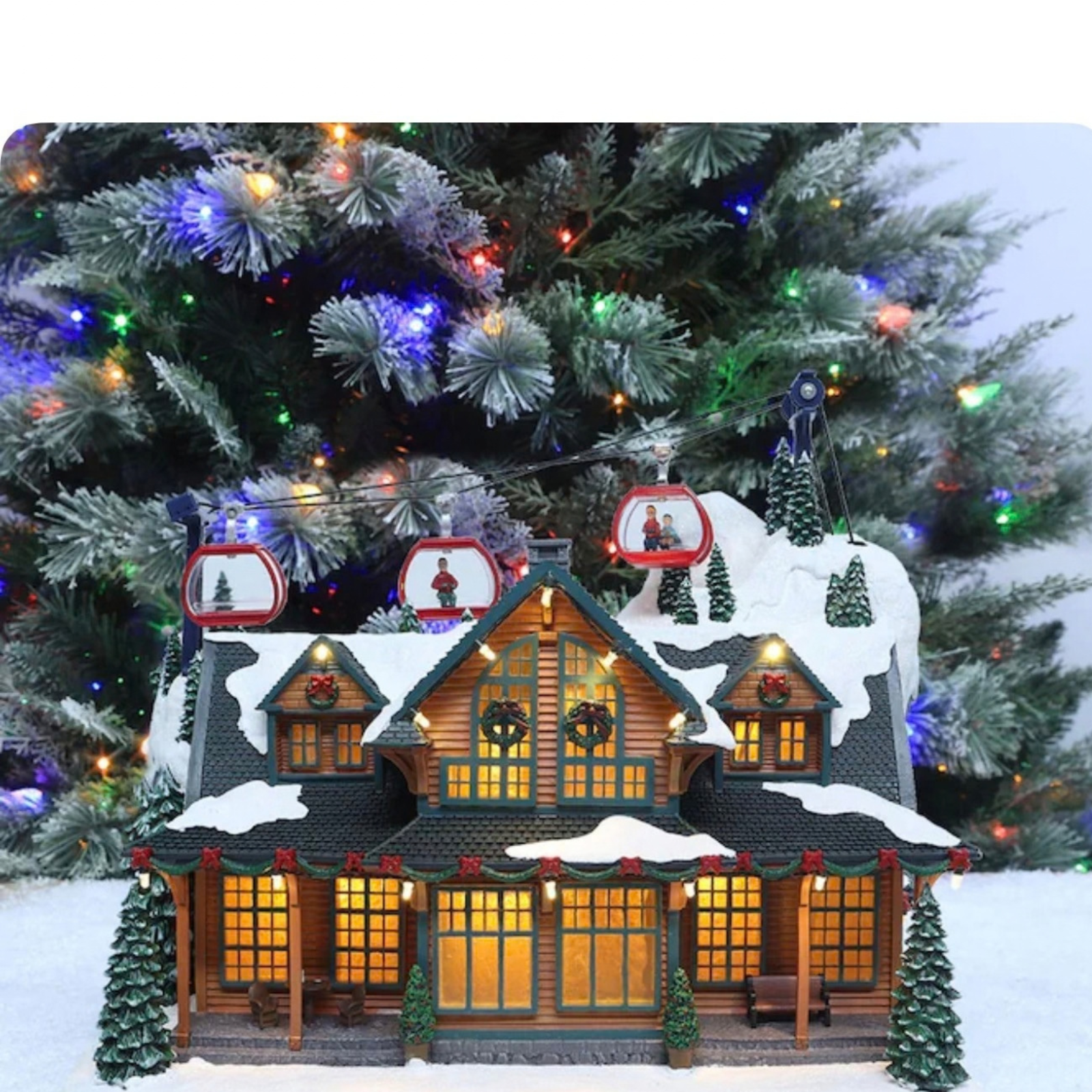 2026 Carole Towne Emmit Point Ski Park Lighted Musical Christmas ...