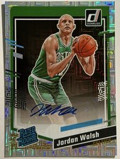 2023 Donruss Rated Rookie Jordan Walsh Choice Signatures RC Auto Boston Celtics