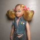 Vintage 1970s Barbie Dramatic New Living Skipper Doll Articulated With Lashes