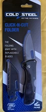 Cold Steel Click N Cut Folder Durable Hunting & Hiking Steel 5 Oz Compact 7"