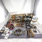 Costume Jewelry Mix Lot Over 4Lb Vtg To Modern Sold As Is Alpaca