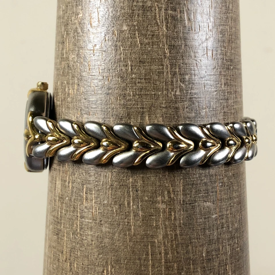 Reloj Regency Mujer 7230 Moda Dos Tonos Cuarzo Analógico 22mm 6 1/2" Foto 3 de 4