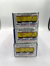 Branchline Blueprint Series HO Scale 40' ACF/URTX Reefer Model Train Kit 3-Pack