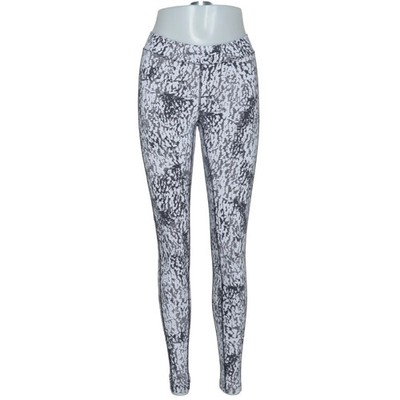Casall, Sportleggings, Größe: M, Schwarz/Weiß/Mehrfarbig, Elasthan/Polyamid #USs