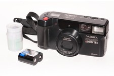 Kyocera Yashica Zoomtec 38mm-80mm AF Point Shoot 35mm Camera w/Battery Film