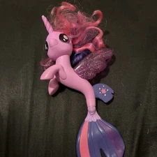 My Little Pony RARITY UNICORN SEA PONY GLITTER  toy figure 2017 MLP 