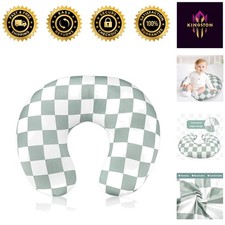Breathable Nursing Pillow Cover with Hidden Zipper - Perfect Baby Shower Gift
