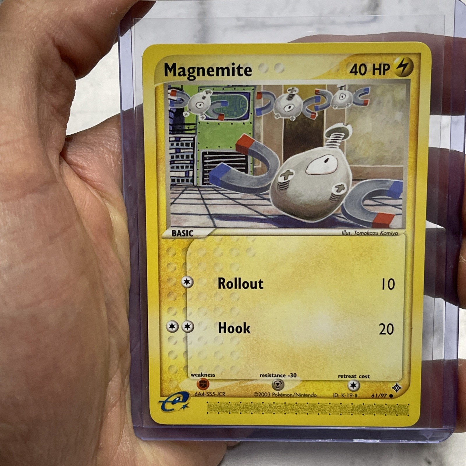 Pokémon Magnemite Common - ex Dragon 61/97 2003 NM/MT Pokemon Vintage Vtg Card