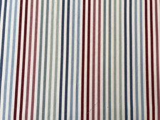 Ian Mankin Ticking/Stripe  & Check fabric remnants x 16 large pieces