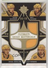 2020 Ultimate Collection Quad Materials 98/99 Viktor Arvidsson Matt Duchene 9hi