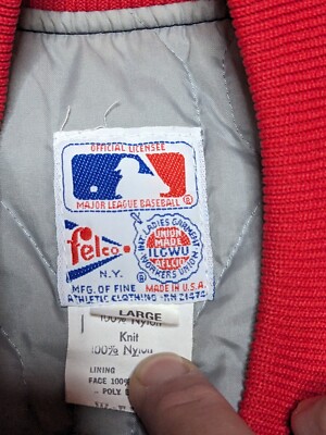 California Angels MLB Vintage 80s 90s Pre Anaheim Felco Satin