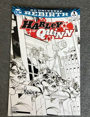 DC Comics Harley Quinn Vol 4 #1 Cover C Blank Variant DC Comics Harley Quinn Vol 4 #1 Cover C Blank Variant