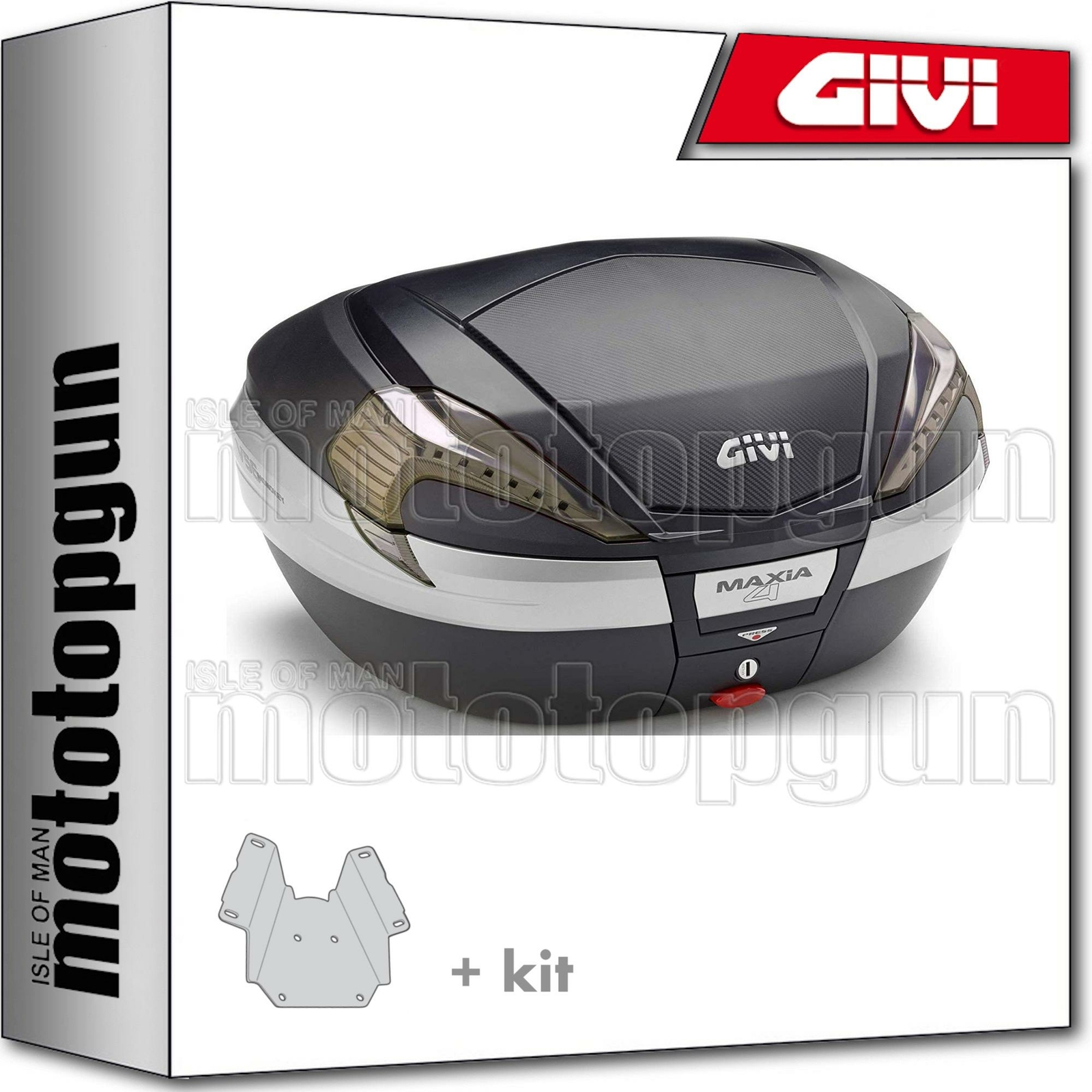 GIVI BAULETTO MAXIA 4 V56NNT + ATTACCO PIAGGIO MP3 500 SPORT 2018 18