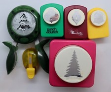 Lot/Fiskars/Paper Punch/Christmas Tree/Ornaments/Candle/Scrapbooking Crafts