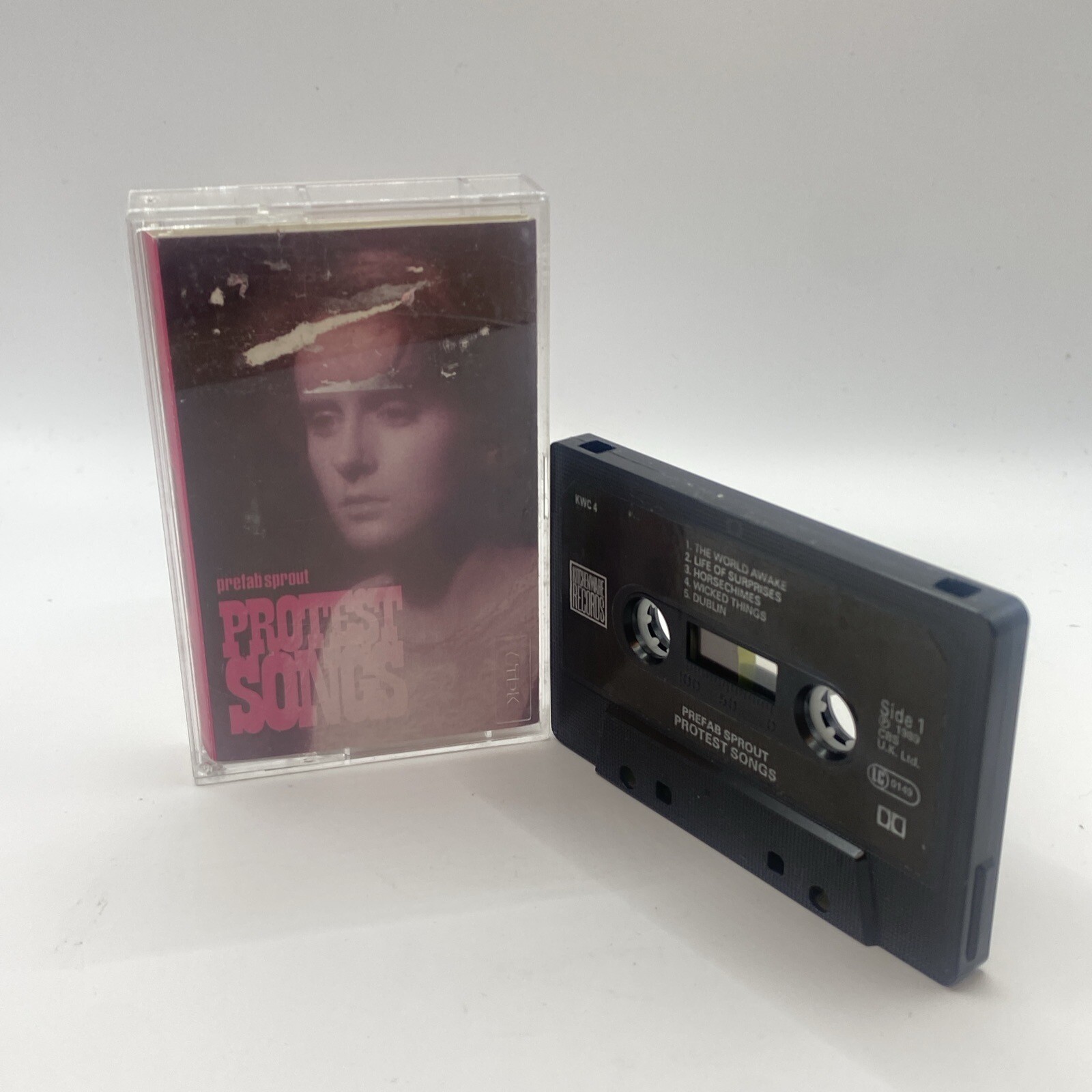PREFAB SPROUT PROTEST SONGS CASSETTE Tape