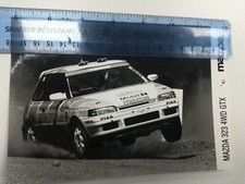 Mazda 323 Press Photo 4WD GTX Rally Car 