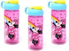  3 Pack Disney Minnie Mouse 16.5oz Kids Sullivan Sports Water Bottle, BPA free
