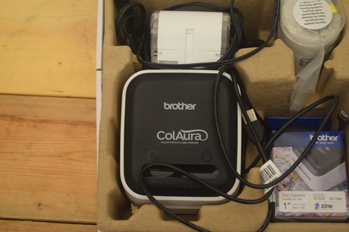 Brother VC-500W ColAura Color Photo and Label Printer Wireless ZINK Technology - Picture 4 of 10